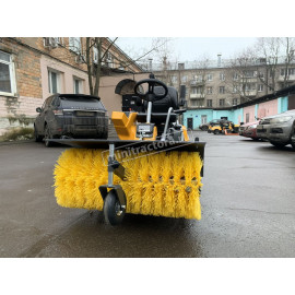 Снегоуборочный райдер Stiga Park PRO 740 IOX 4WD + снегоотбрасыватель